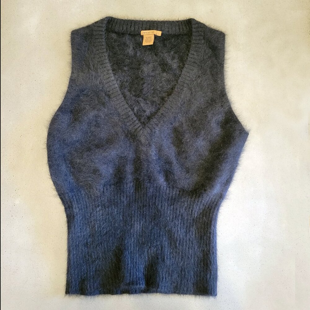 Arden b Angora/Nylon Sweater Tank
